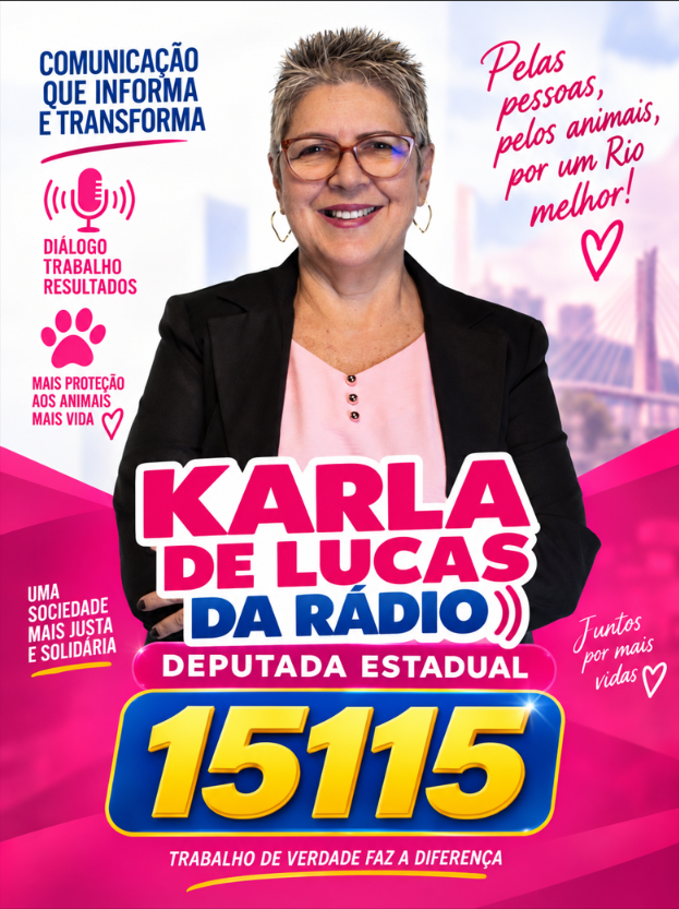 Karla de Lucas da Rádio — candidato a Deputado Estadual pelo MDB RJ