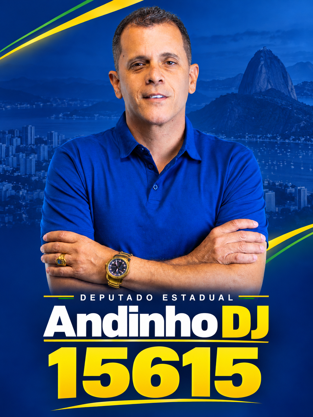 Andinho Dj — candidato a Deputado Estadual pelo MDB RJ