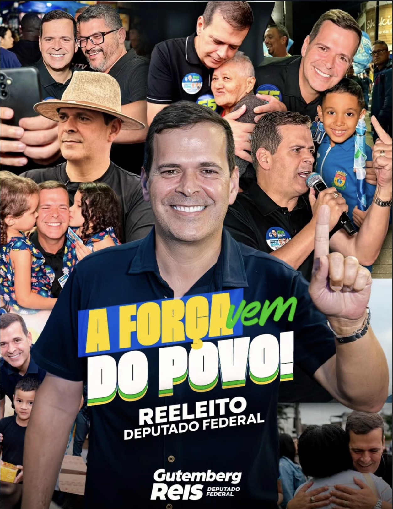 Gutemberg Reis — candidato a Deputado Federal pelo MDB RJ