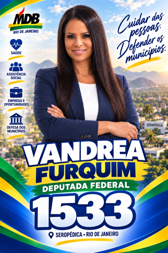 Vandrea Furquim — candidato a Deputado Federal pelo MDB RJ
