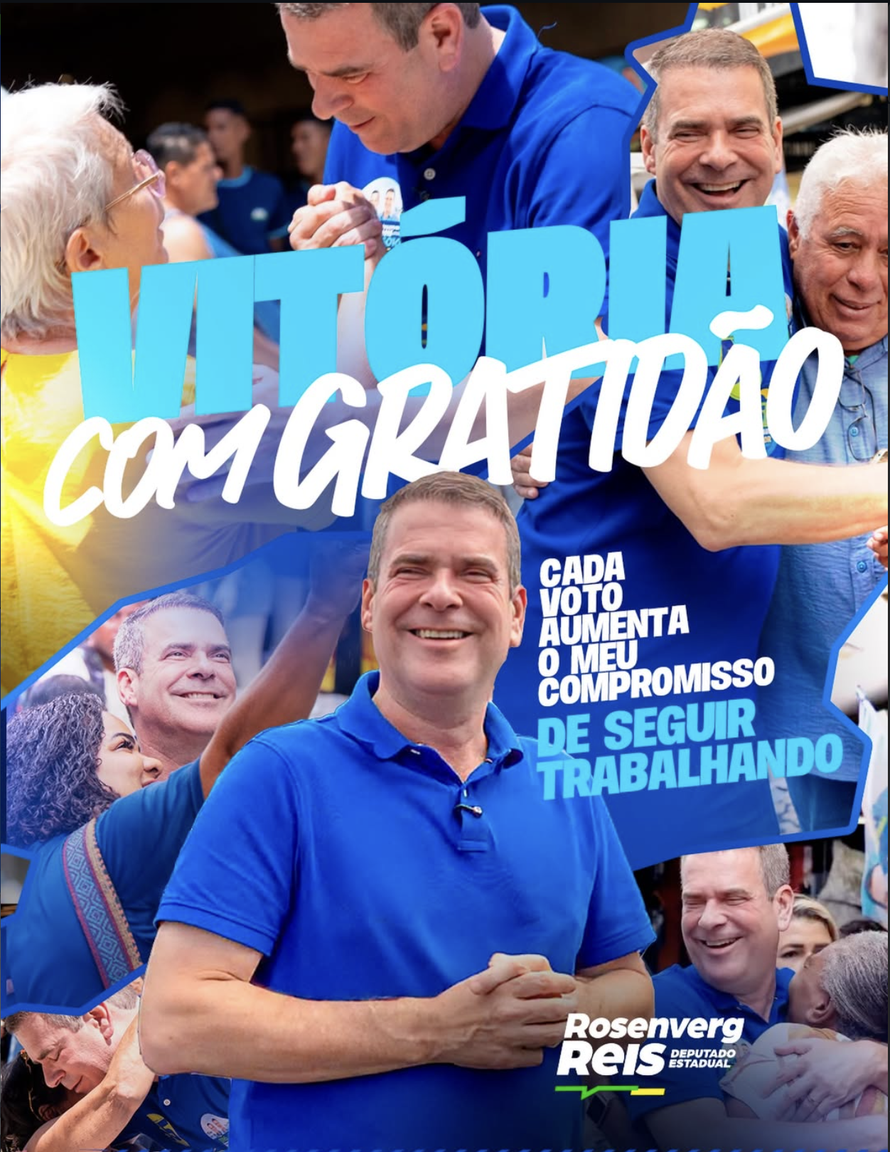 Rosenverg Reis — candidato a Deputado Estadual pelo MDB RJ