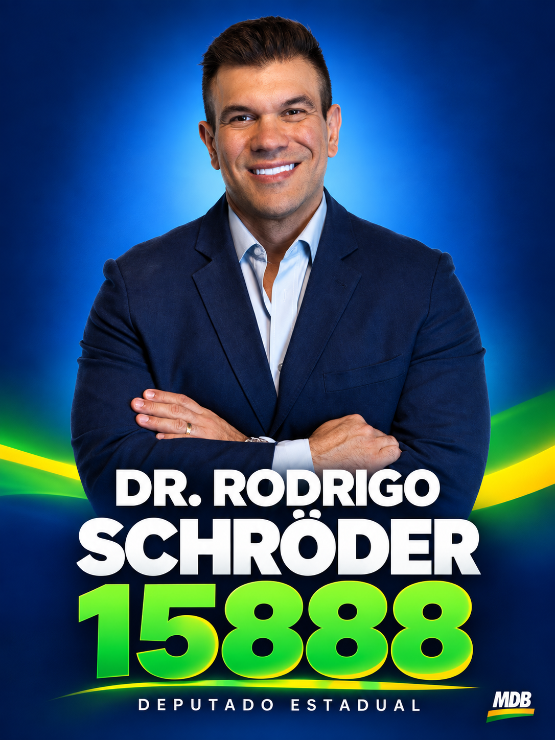 Dr. Rodrigo Schröder — candidato a Deputado Estadual pelo MDB RJ