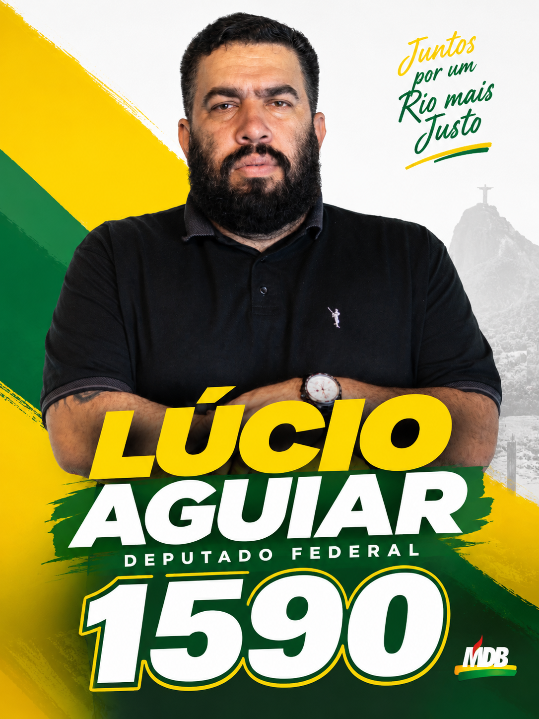 Lucio Aguiar — candidato a Deputado Federal pelo MDB RJ